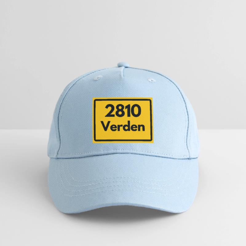 OLD POSTCODE POSTCODE RETRO 2810 VERDEN PFERDEDOM Organic Kids’ Baseball Cap