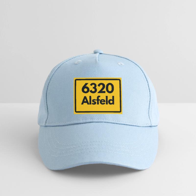 OLD POSTCODE POSTCODE RETRO 6320 ALSFELD – RATHAUS Organic Kids’ Baseball Cap