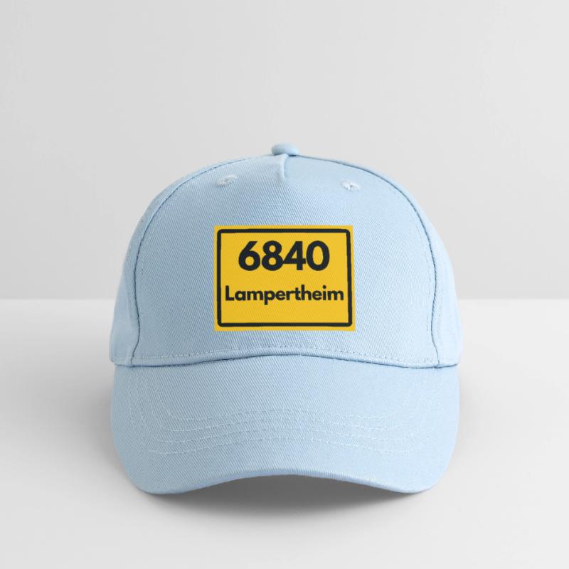 OLD POSTCODE POSTCODE RETRO 6840 LAMPERTHEIM Organic Kids’ Baseball Cap