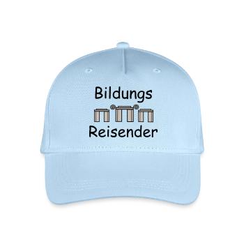 Voyageur éducatif - Casquette de baseball bio Enfant - bleu clair - Devant
