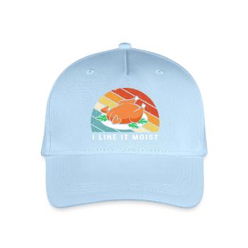 Papa Großvater Opa Thanksgiving Vater - Kinder Bio Basecap - Hellblau - Vorne