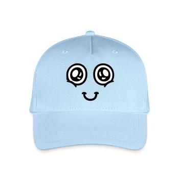 La tête dans les nuages - Casquette de baseball bio Enfant - bleu clair - Devant