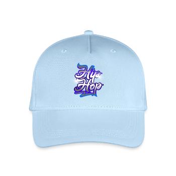 hip hop - Organic Kids’ Baseball Cap - light blue - Front