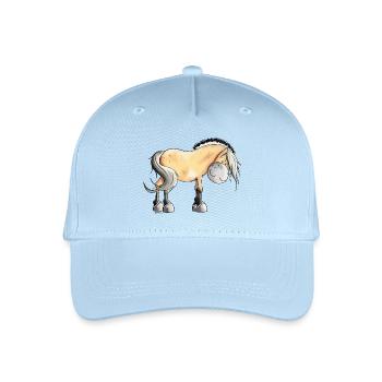 Happy Fjord Horse - Casquette de baseball bio Enfant - bleu clair - Devant
