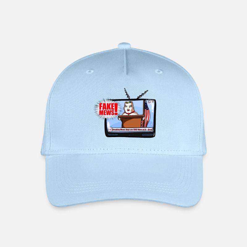 Fake mews - Kinder Bio Basecap - Hellblau