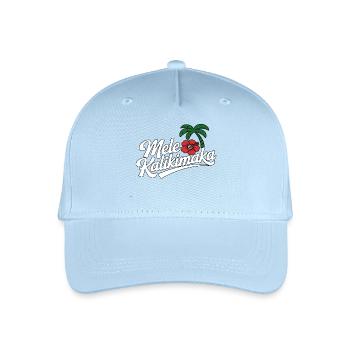 Noël Mele Kalikimaka Hawaii - Casquette de baseball bio Enfant - bleu clair - Devant