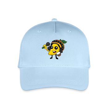 Jamaikanische Karaoke - Kinder Bio Basecap - Hellblau - Vorne