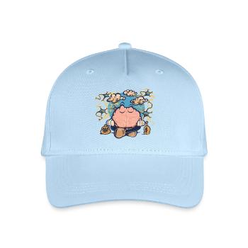 Cerveau zen - Casquette de baseball bio Enfant - bleu clair - Devant
