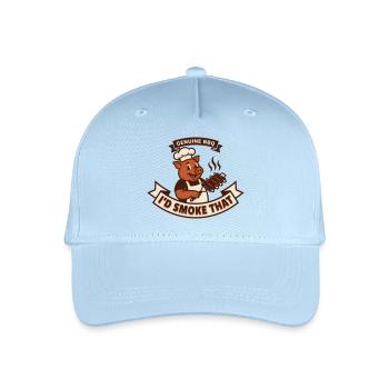 Pig Pitmaster BBQ Rubs and Ribs - Organic Kids’ Baseball Cap - light blue - Front
