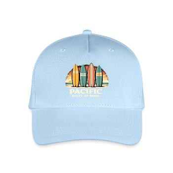 Pacific State of Mind - Casquette de baseball bio Enfant - bleu clair - Devant