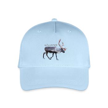 GALLIVARE - Organic Kids’ Baseball Cap - light blue - Front