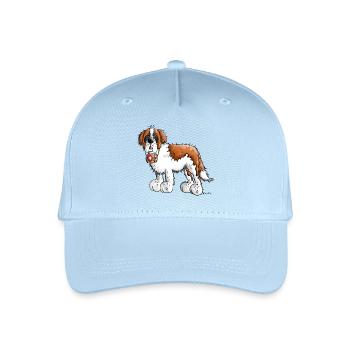 Saint Bernard - Casquette de baseball bio Enfant - bleu clair - Devant
