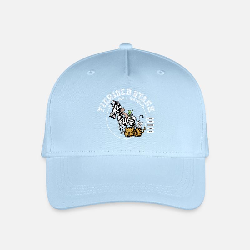 Forte en équipe - Casquette de baseball bio Enfant - bleu clair