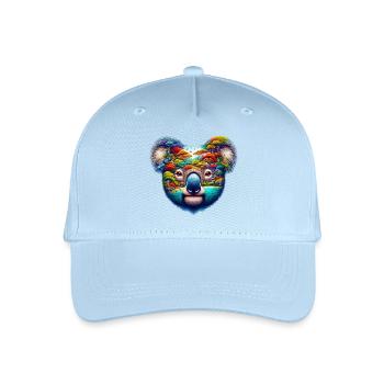 Koala - Kinder Bio Basecap - Hellblau - Vorne