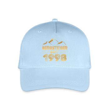 geboren 1998 - Kinder Bio Basecap - Hellblau - Vorne