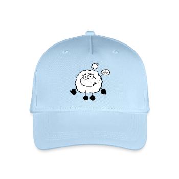 Moutons de course - Casquette de baseball bio Enfant - bleu clair - Devant