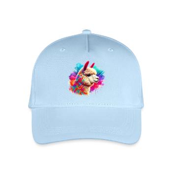 Alpaga - Casquette de baseball bio Enfant - bleu clair - Devant