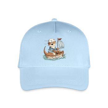 Otter Boat Voilier - Casquette de baseball bio Enfant - bleu clair - Devant