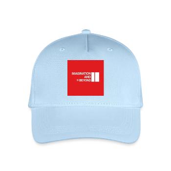 Creative Print Designs for Inspirational Clothing - Organic Kids’ Baseball Cap - light blue - Front