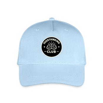 Overthinking Club - Kinder Bio Basecap - Hellblau - Vorne