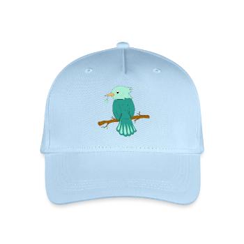 Porte-bonheur - Casquette de baseball bio Enfant - bleu clair - Devant