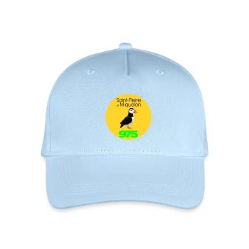 Saint-Pierre und Miquelon - Kinder Bio Basecap - Hellblau - Vorne