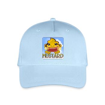 BARBECUE À LA MOUTARDE - Casquette de baseball bio Enfant - bleu clair - Devant