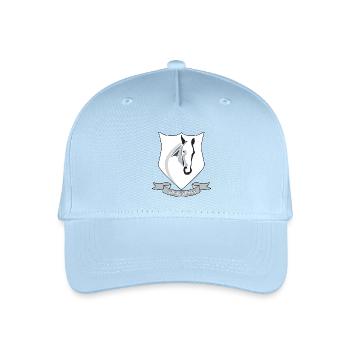Horse riding - Organic Kids’ Baseball Cap - light blue - Front