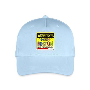 LAST MINUTE KOSTÜM - KARNEVAL FASCHING - Kinder Bio Basecap - Hellblau - Vorne