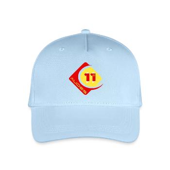Audes - Casquette de baseball bio Enfant - bleu clair - Devant