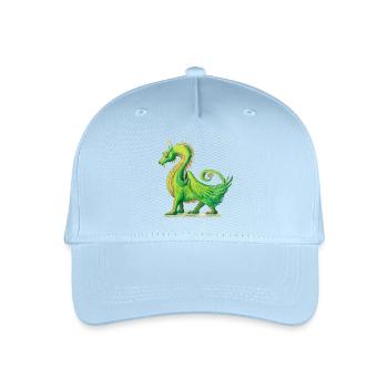 Dragon Farah Drawing - Sonja Ariel von Staden - Organic Kids’ Baseball Cap - light blue - Front