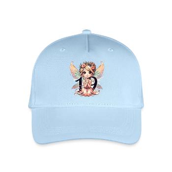 19 Jahre Fee Elfe süß Geburtstag Geschenk - Kinder Bio Basecap - Hellblau - Vorne