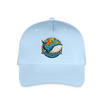 Wal - Kinder Bio Basecap - Hellblau - Vorne