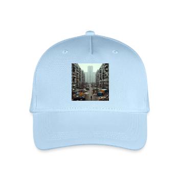 Décadence urbaine - Casquette de baseball bio Enfant - bleu clair - Devant