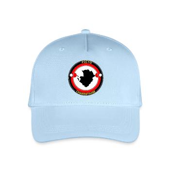Piktogramm Charentaise - Kinder Bio Basecap - Hellblau - Vorne