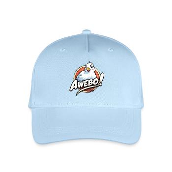 Awebo - Organic Kids’ Baseball Cap - light blue - Front
