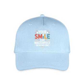 Conception de technicien de pont dentaire - Casquette de baseball bio Enfant - bleu clair - Devant
