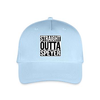 Straight Outta Speyer - Kinder Bio Basecap - Hellblau - Vorne