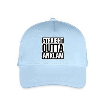 CHEVILLE DROITE - Casquette de baseball bio Enfant - bleu clair - Devant