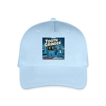 La pédale dentaire broyeuse de dents - Casquette de baseball bio Enfant - bleu clair - Devant