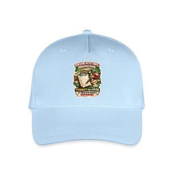 La folie de la documentation dans les soins infirmiers quotidiens - Casquette de baseball bio Enfant - bleu clair - Devant