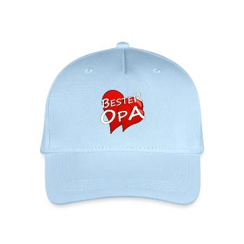 BESTER OPA - Kinder Bio Basecap - Hellblau - Vorne