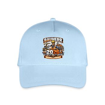 Client 2026 - Organic Kids’ Baseball Cap - light blue - Front