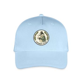 Le Club de Thé Gentlebadger - Casquette de baseball bio Enfant - bleu clair - Devant