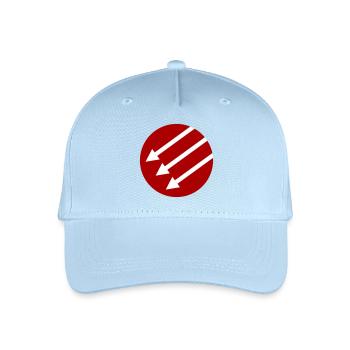 Iron Front / Eiserne Front / Järnfronten - Kinder Bio Basecap - Hellblau - Vorne