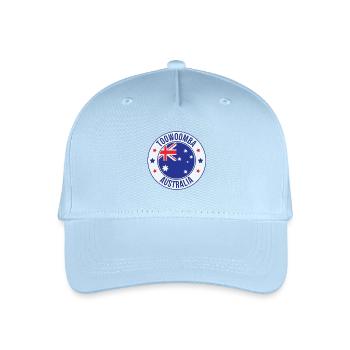 Toowoomba Australien-Wappen - Kinder Bio Basecap - Hellblau - Vorne