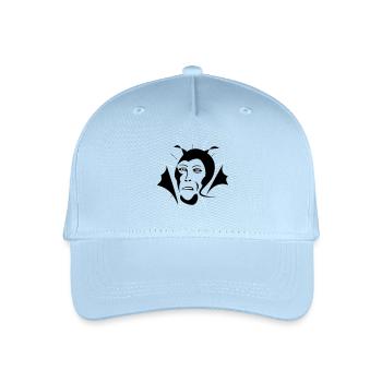 Devil / Teufel - Kinder Bio Basecap - Hellblau - Vorne