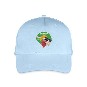 Swing décisif pour les clôtures au baseball - Casquette de baseball bio Enfant - bleu clair - Devant