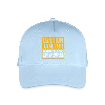 gardien - Casquette de baseball bio Enfant - bleu clair - Devant