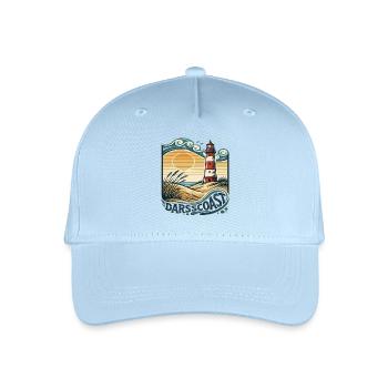 DarsCoast Lighthouse Coastal Wave - Organic Kids’ Baseball Cap - light blue - Front